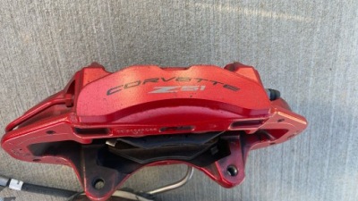 Супорт гальмівний задня задній corvette c8 z51 2020- фото №1