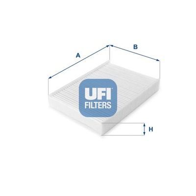 UFI 53.060.00 ФИЛЬТР, ВЕНТИЛЯЦИЯ СТОРОНЫ PASAŻE