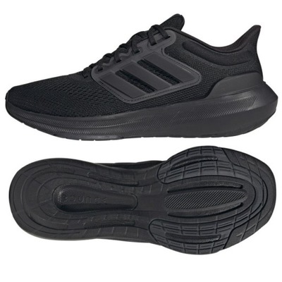 Czarne Tkanina Buty Treningowe Adidas r.43 1/3