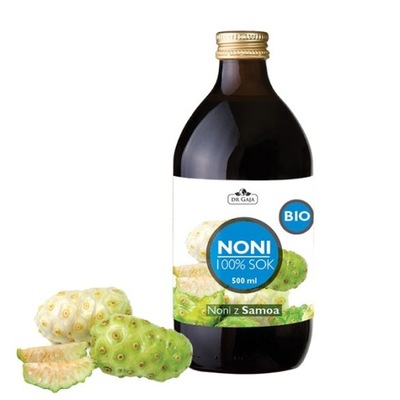 Sok z noni BIO 100% 500ml Dr Gaja