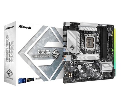 Płyta główna ASrock B660M Steel Legend micro ATX