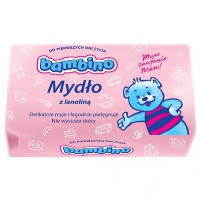 Bambino Mydło Z lanoliną dla dzieci 90g