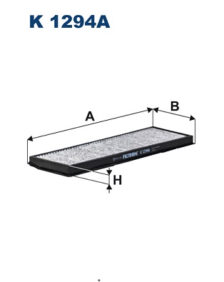 FILTROS CABINA FILTRON K 1294A  