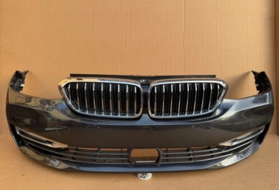 Бампер передний bmw 6 gt gran tourer g32 pdc омыватель противотуманные фары led фото №1