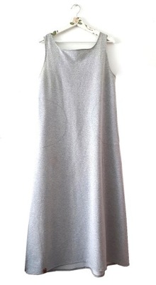 SZARA dresowa maxi sukienka oversize r 40-42