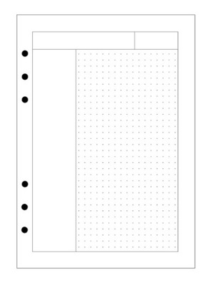 #25 Wkład do Planera Segregatora A5, 20 szt