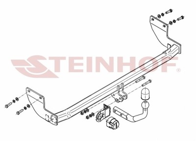 K-047 STEINHOF КРЮК HOL.KIA VENGA 3/5D