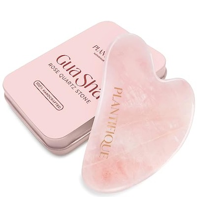 Kamień do masażu twarzy Gua Sha Rose Quartz