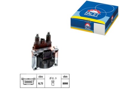 Facet котушка запалювання fac, 9.6177 фото №1