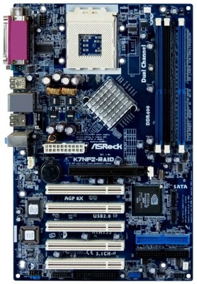 ASROCK K7NF2-RAID s462 DDR nForce2 Ultra 400 PCI