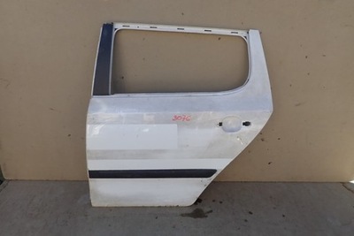 Дверь левая задние левый задняя skoda fabia 2 ii hb 5j фото №1