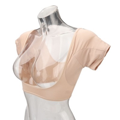 KAMIZELKA Z WKŁADKĄ PRZECIWPOTNĄ POD PACHAMI ODDYCHAJĄCA SIATECZKA