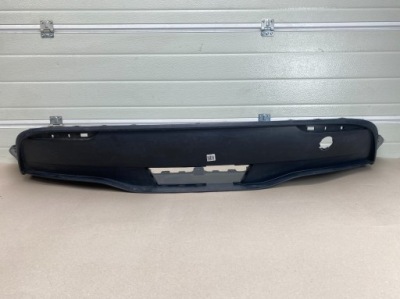 Спойлер спойлер накладка молдинг плита захист бампера задня tesla model y фото №1