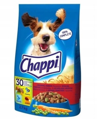 Chappi Sucha Karma dla psa drób z wołowiną 2,7 kg