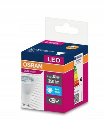 Żarówka LED PAR16 4,5W 50W 350lm GU10 Osram Value
