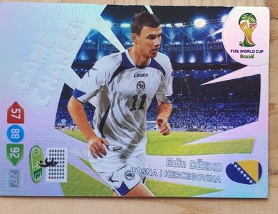 BRASIL 2014 WORLD CUP GAME CHANGER DZEKO