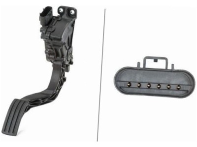 Педаль газа датчик ford fiesta v mk5 01-10 fusion 02-12 фото №1