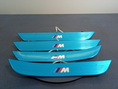 Bmw 7 g11 накладки декоративные порог m набор led kpl фото №1