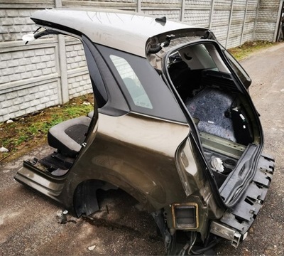 Citroen c4 picasso ii 13-16 поддон четверть обрезанный задняя кузов фото №1