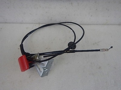 Volvo s40 ii v50 ручка трос открывания капот фото №1