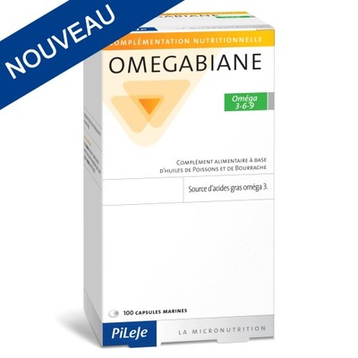 PiLeJe OMEGABIANE Omega 3-6-9 100Kaps KWASY OMEGA