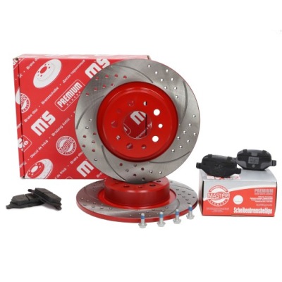 Тормозные диски тормозные колодки задняя alfa romeo 147/gt 937_, 156 932_ фото №1