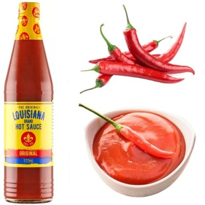 Sos Chilli Louisiana Original Hot Sauce Ostry Sos Chili 177ml LOUISIANA