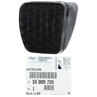 Накладка педалі гальма оригінальний номер opel 39009726 фото №1