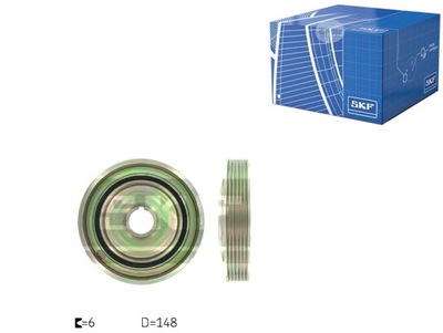 Шків колінчастого вала колінчастого [skf] фото №1