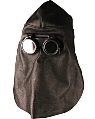 Kaptur spawalniczy maska skórzana Weldmaster 1 małpka okulary śr. 50 mm