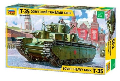 T-35 - Soviet Heavy Tank /1:35/ - ZVEZDA 3667