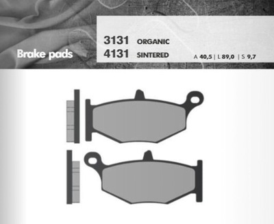 КОЛОДКИ ГАЛЬМІВНІ BRENTA FT3131 (FA419) SUZUKI