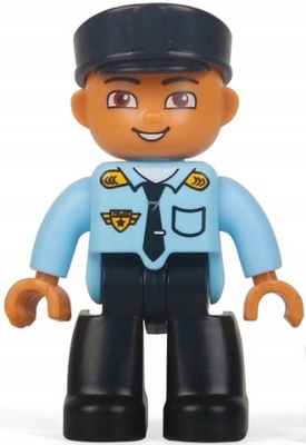 FIGURKA LUDZIK POLICJANT DO LEGO DUPLO