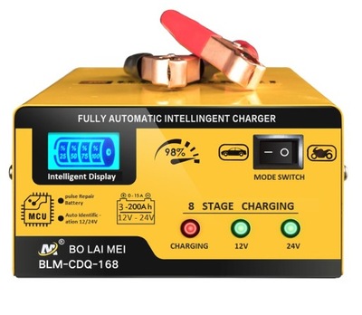 RECTIFIER AUTO FROM FUNCTION NAPRAWY FOR AKUMULATOROW 12V 24V 15A  