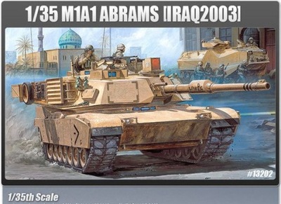 M1A1 Abrams Irak 2003 1:35 Academy 13202