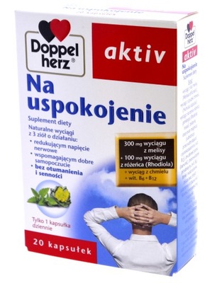 Doppelherz Aktiv Na uspokojenie 20 kapsułek