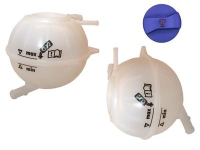 Бачок розширювальний seat cordoba ibiza toledo skoda roomster +кришка фото №1