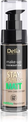 DELIA podkład matujący STAY FLAWLESS MATT 30ml 405