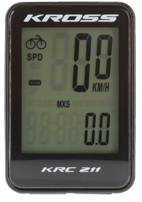 Kross krc 211 licznik rowerowy, 11 funkcji