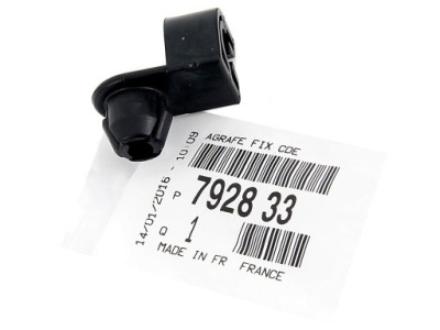 Клипса кронштейн опоры капот berlingo iii c3 c4 фото №1