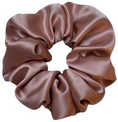 GUMKA SCRUNCHIE 100% JEDWAB MORWOWY SILKO ROSE CLOUD