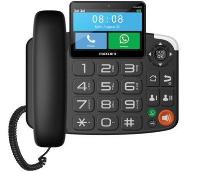 Telefon przewodowy Maxcom MM42D