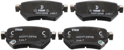 Гальмівні колодки гальмівні задня mazda 6 gj gmy02643zc оригінал фото №1