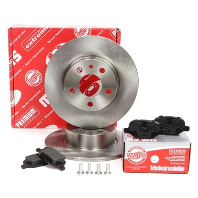 Гальмівні диски гальмівні гальмівні колодки задня do alfa romeo 156 147 фото №1