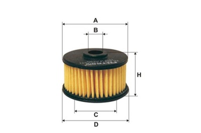 FILTRON ВКЛАДЫШ ФИЛЬТРА DO АВТОМОБИЛЬНИХ УСТАНОВКИ ГАЗОВЫХ 