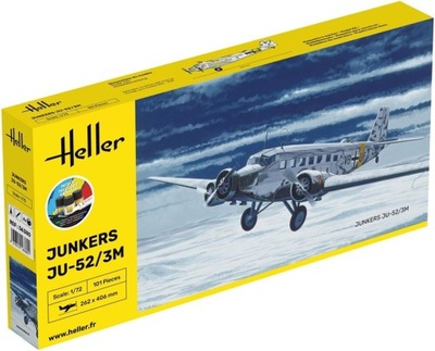 Heller 56380 Starter Set Junkers Ju-52/3m 1:72