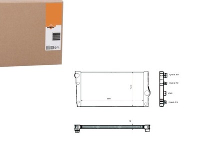 NRF RADIATOR ENGINE NRF, 53817 - milautoparts-fr.ukrlive.com