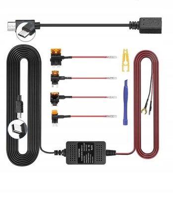 JUEGO TUBOS PARA CÁMARA AUTO DASH CAM HARDWIRE KIT  