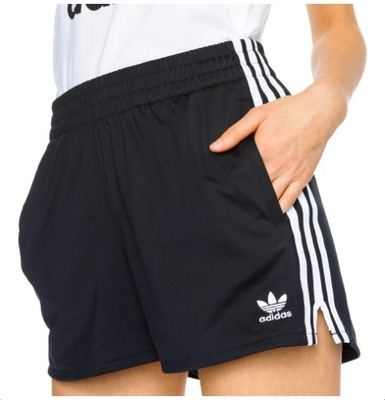 Adidas damskie spodenki sportowe szorty KIESZENIE