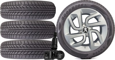 NUEVO RUEDAS INVIERNO PEUGEOT 301 1 GOODRIDE 195/55R16+TPMS  